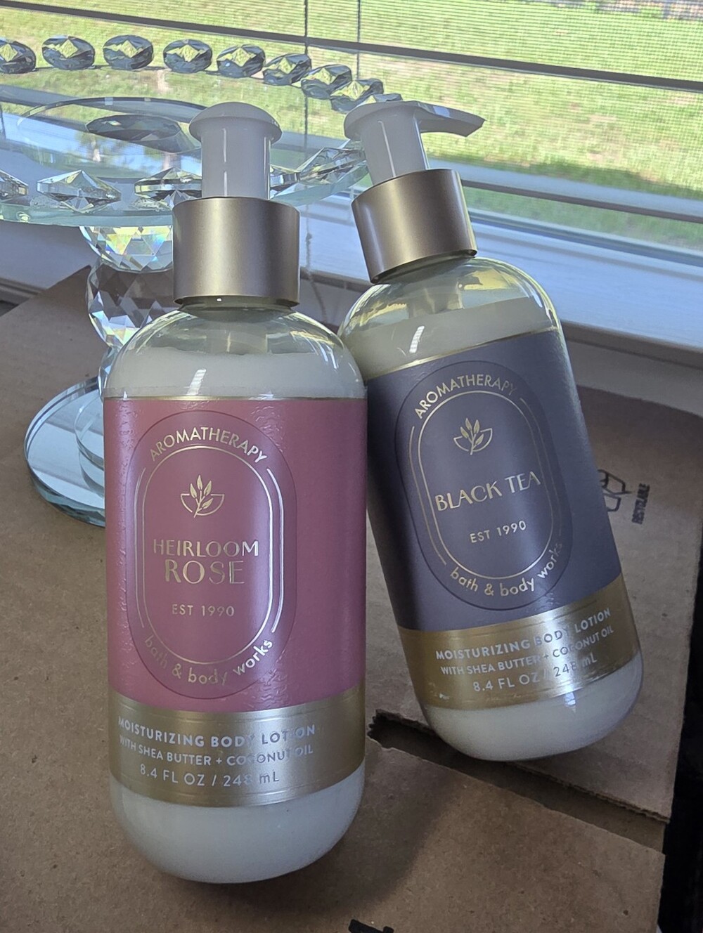 Heirloom Rose + Black Tea Bath & Body Works